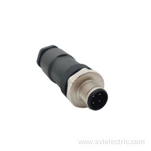 Field Wireable Spliter M12 Male Connector